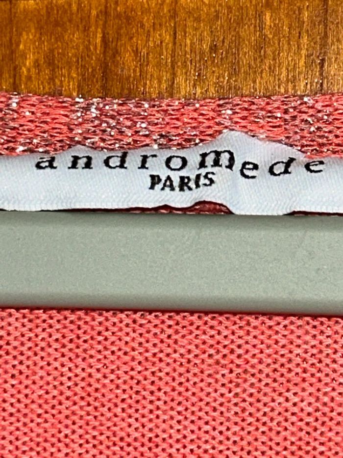 Pull corail taille unique Andromède - photo numéro 3