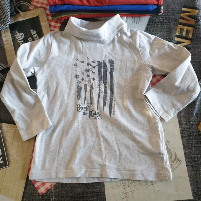 T-shirt col roulé - photo numéro 2