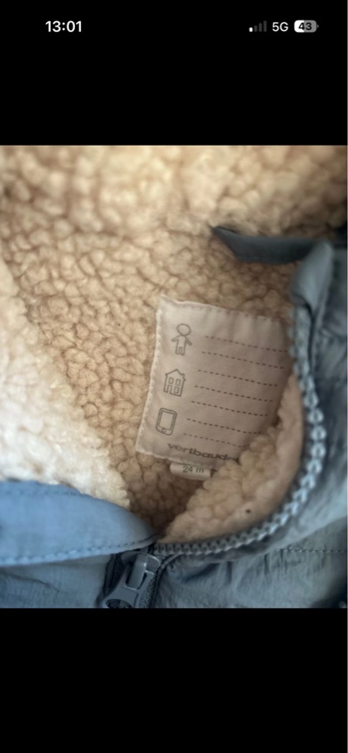 Manteau Vertbaudet - photo numéro 3