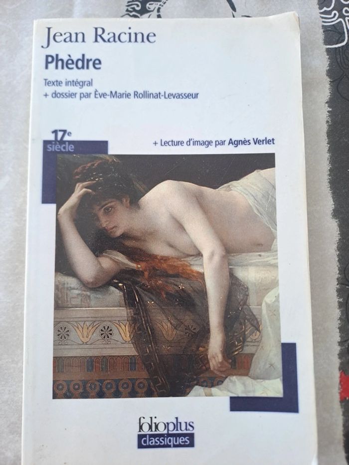 Livre Phèdre, Jean Racine