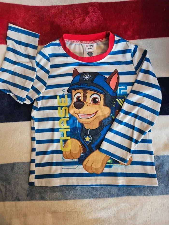 Tee-shirts manches longues 3-4ans 50centimes