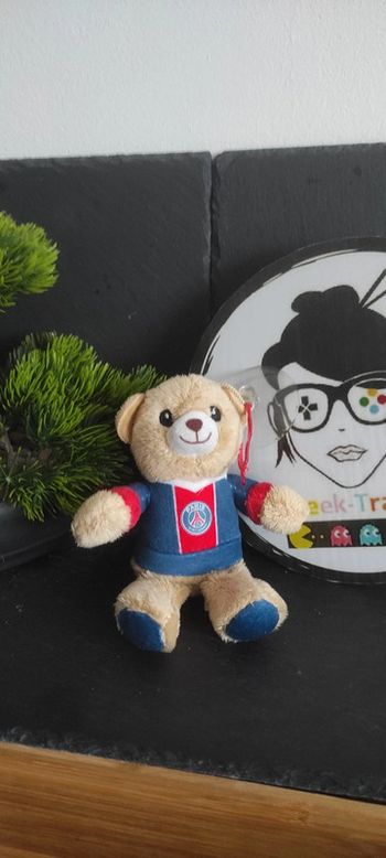 Paris Saint-Germain Ourson ours Peluche Maillot PSG Ventouse 15 cm Club Foot