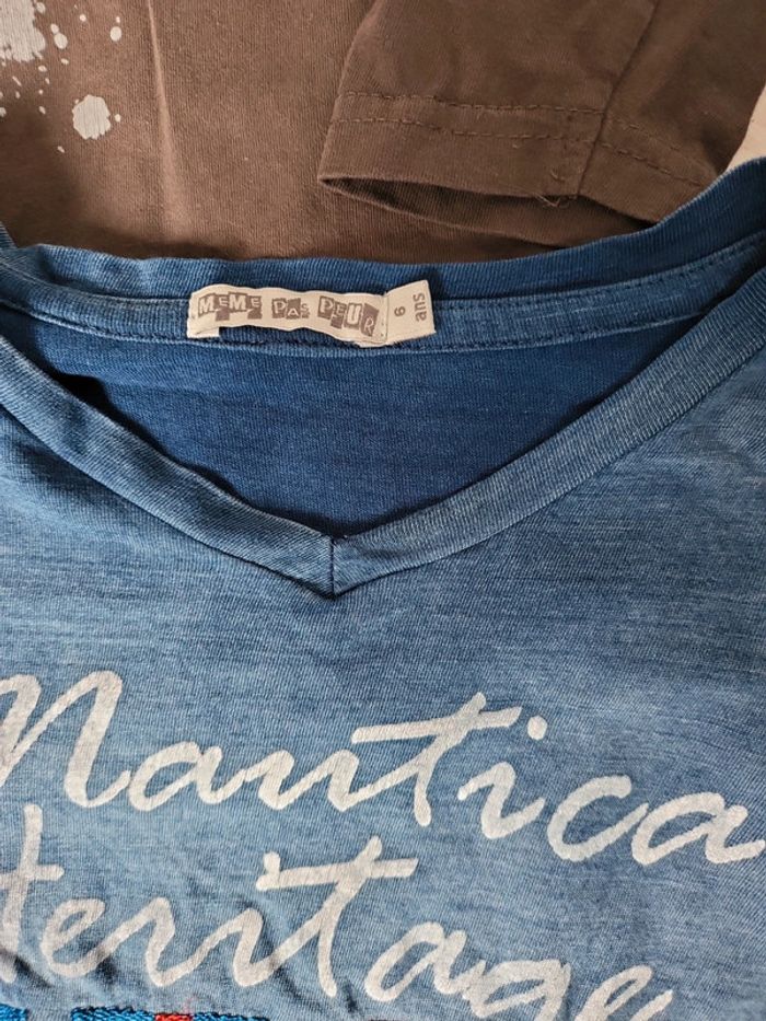 Lot 4 t-shirts manches longues garçon 6 ans très bon état - photo numéro 6