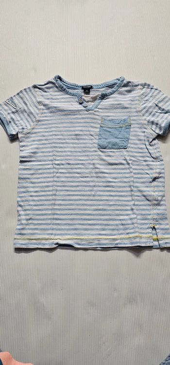 Lot de 2 polos manches courtes kiabi 4 ans
