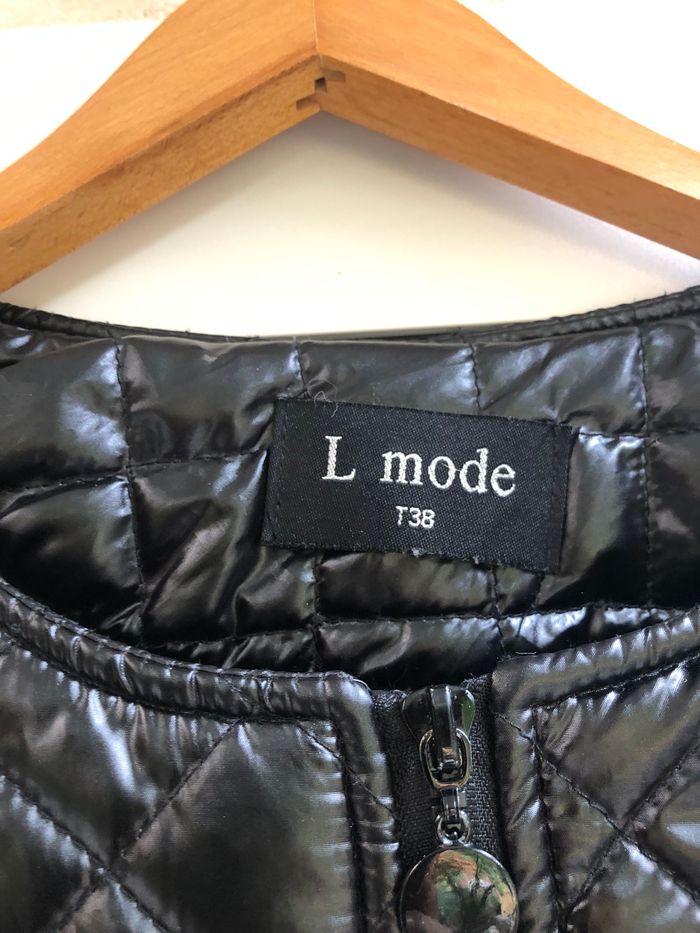 Petit blouson matelassé vernis 36 - photo numéro 4