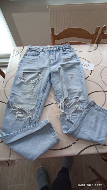 Jeans troué femme 40 Primark