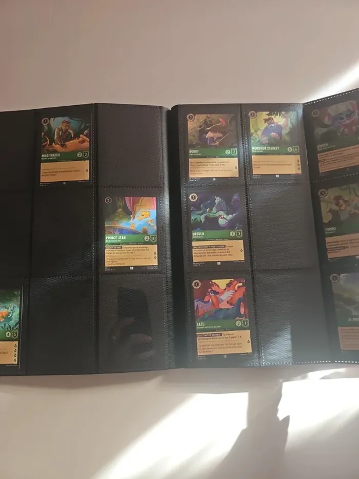 Classeur cartes Lorcana - Les terres d'encre - 140 cartes - photo numéro 4