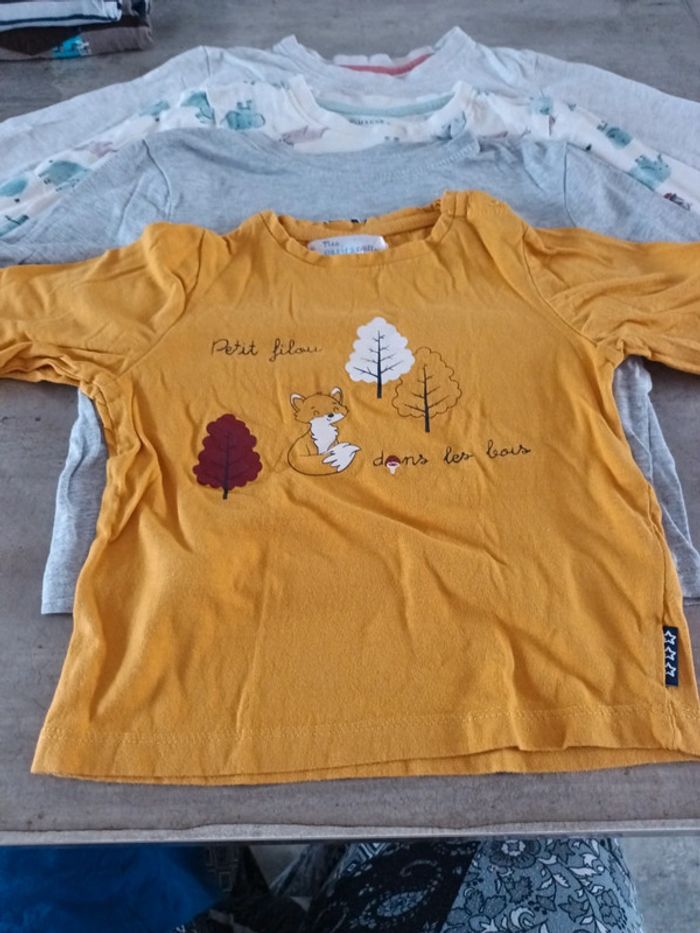 Lot tshirt ml 3 ans - photo numéro 3