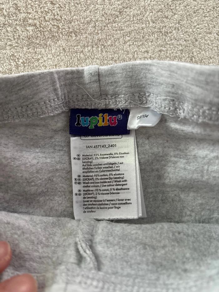 Legging double polaire hiver renard 98-104 3-4 ans - photo numéro 3