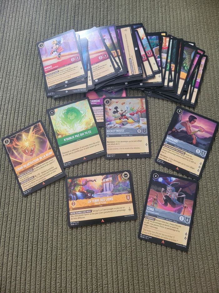 Lot cartes lorcana chapitre 5
