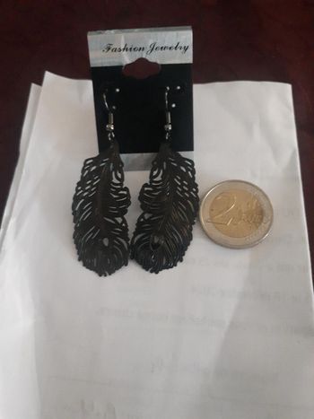 Boucles d oreilles plumes