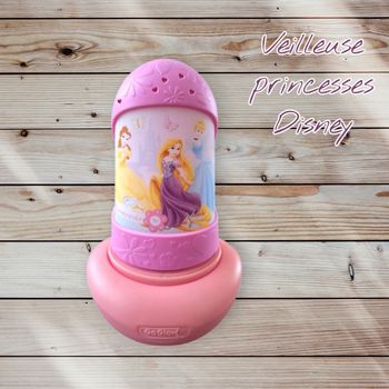 👑🌙 Veilleuse Disney Princesses 2-en-1 – Go Glow X Disney 🌙👑