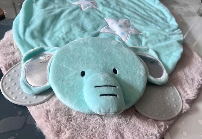 Beau tapis d’éveil multi activités (1123)couleur menthe avec anneaux dentition miroir Ect - photo numéro 2