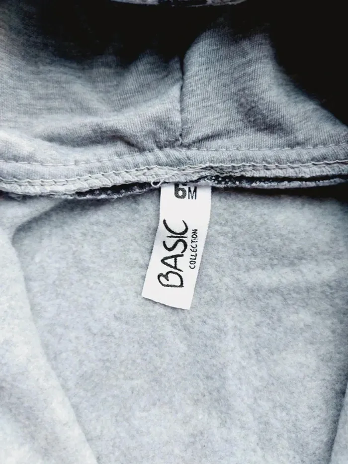 Gilet à capuche Basic Collection 6 mois - photo numéro 4