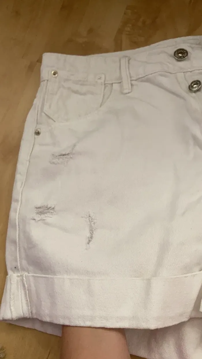 short blanc - photo numéro 2