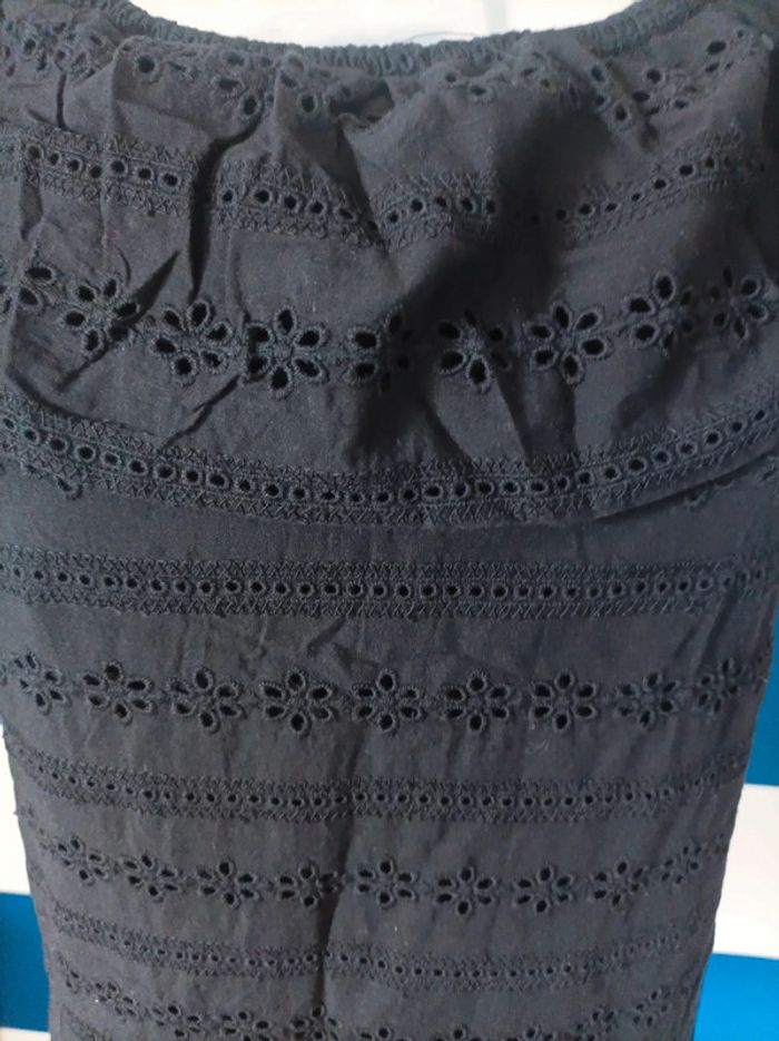 Robe épaules dénudées noir Miliana taille S - photo numéro 3