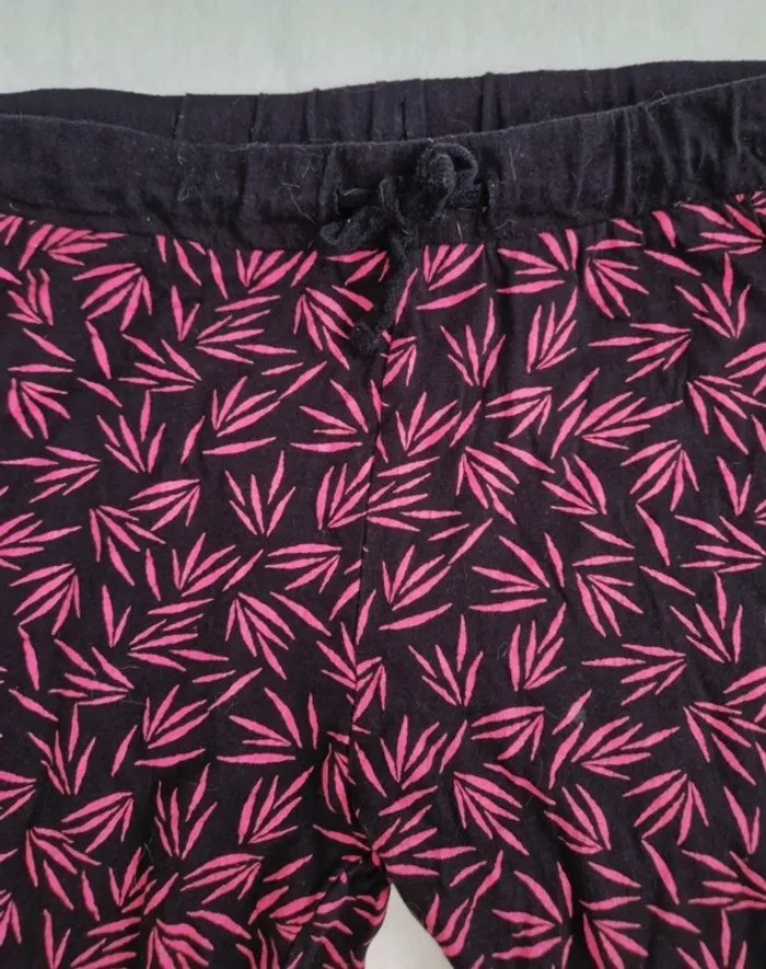 🪅 Pantalon style jogging - Noir et Rose -  Taille M/38 - 9th Avenue 🪅 - photo numéro 5