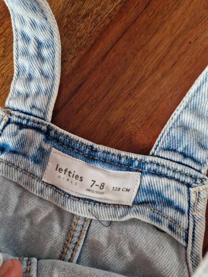 Salopette short Jean loose 8 ans - photo numéro 4