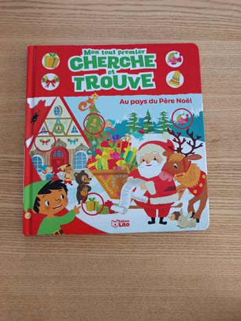 Mon tout premier cherche et trouve au pays du père Noël 