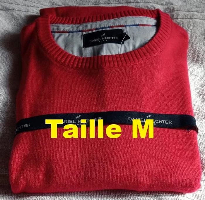 Pull rouge Daniel Hechter Taille M