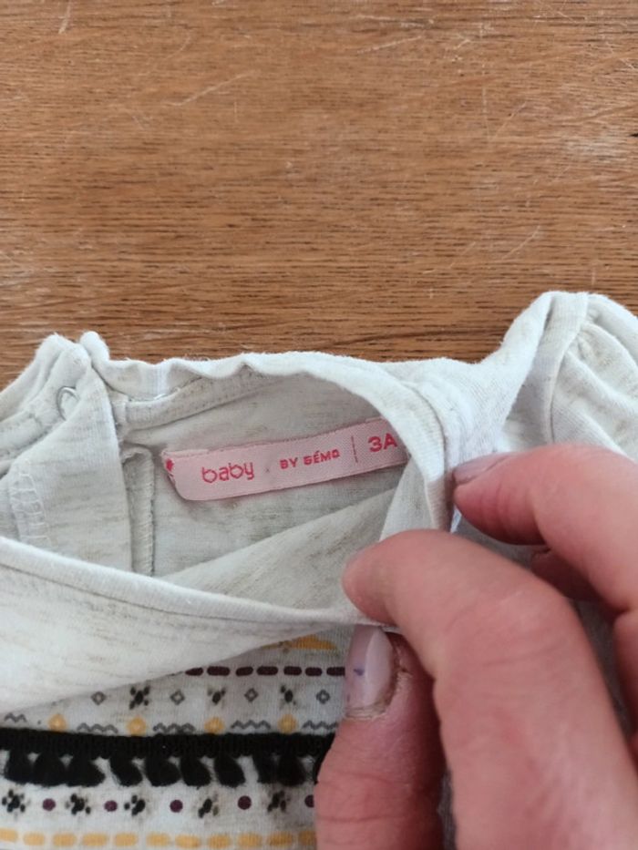 Tee shirt manches longues 3 ans - photo numéro 3