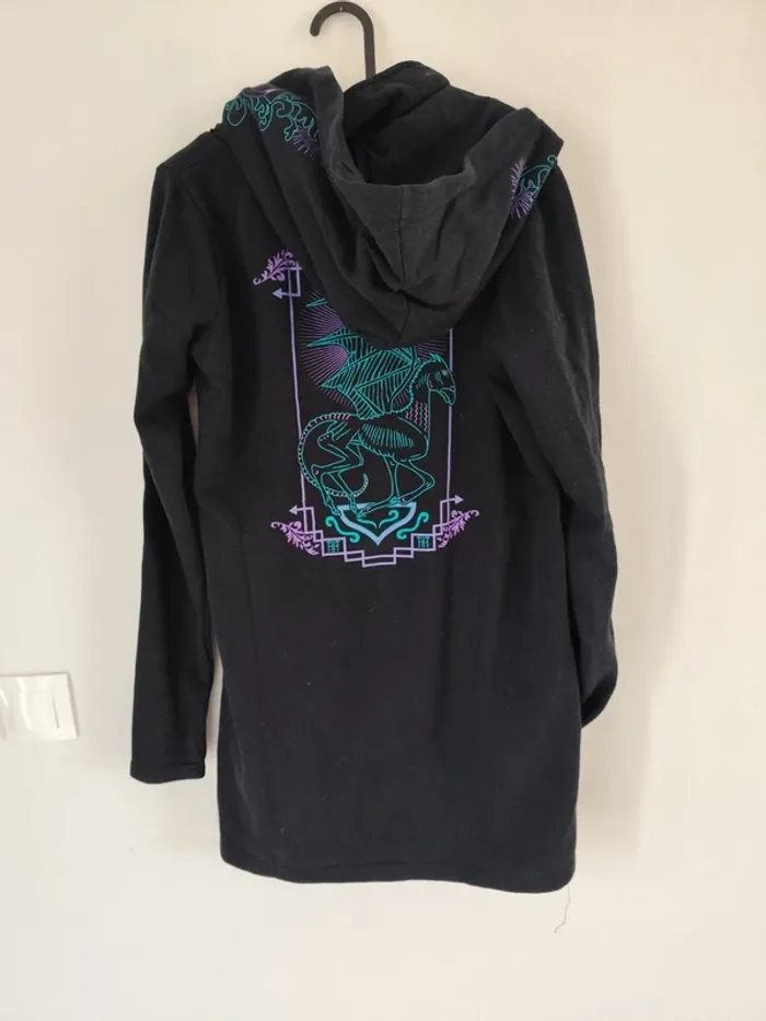 Sweat Veste zippée les reliques de la mort