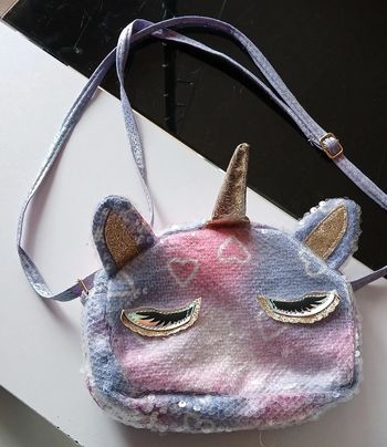 Sac bandoulière enfant licorne