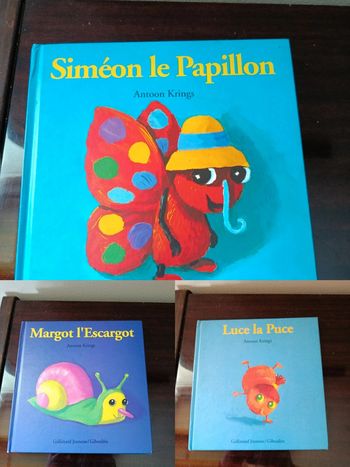Simeon le papillon et 2 autres livres