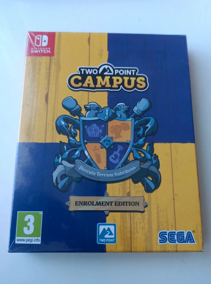 Jeu Nintendo switch two point campus enrolment edition neuf sous blister - photo numéro 1
