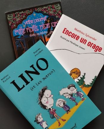 Lot de 3 livres École des loisirs 