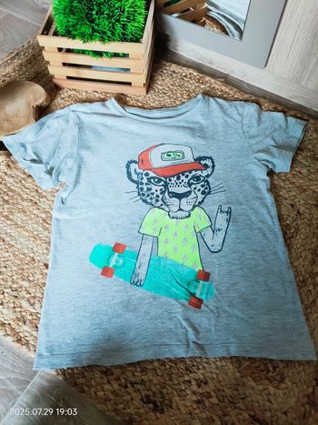 T-shirt manches courtes 6 7 ans tex boy