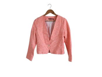 C62 blazer rose Comptoir des cotonniers 36