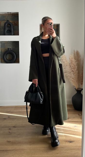 Manteau long Oversice