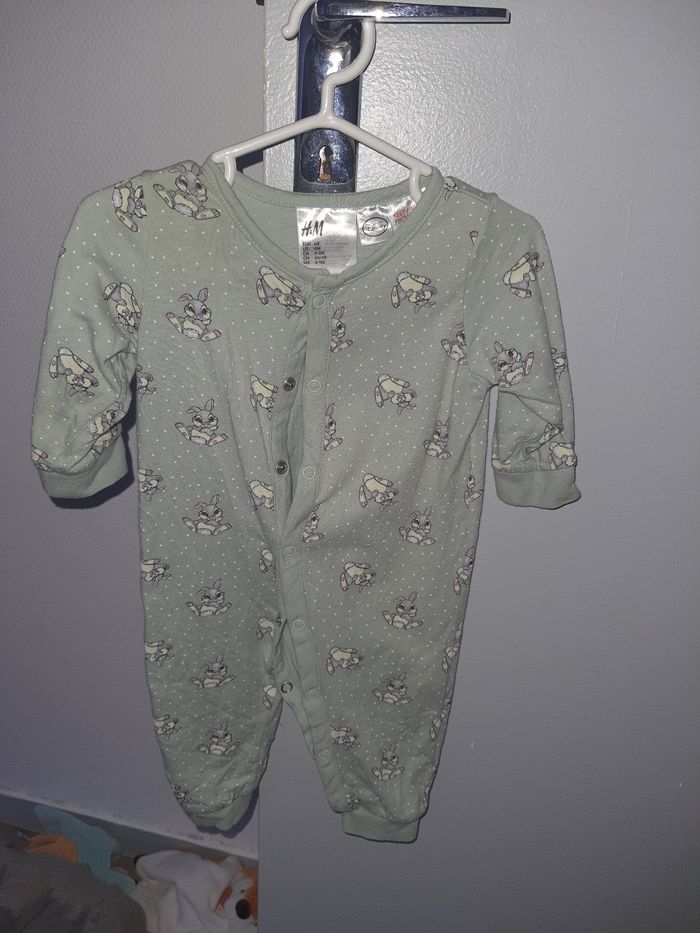 Pyjamas sans pieds 4-6 mois