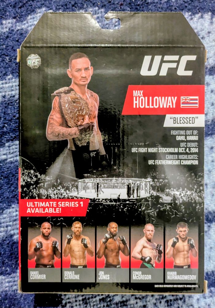 Figurine UFC Max Holloway “Blessed” – Limited Edition 2021 – NEUVE scellée - photo numéro 2