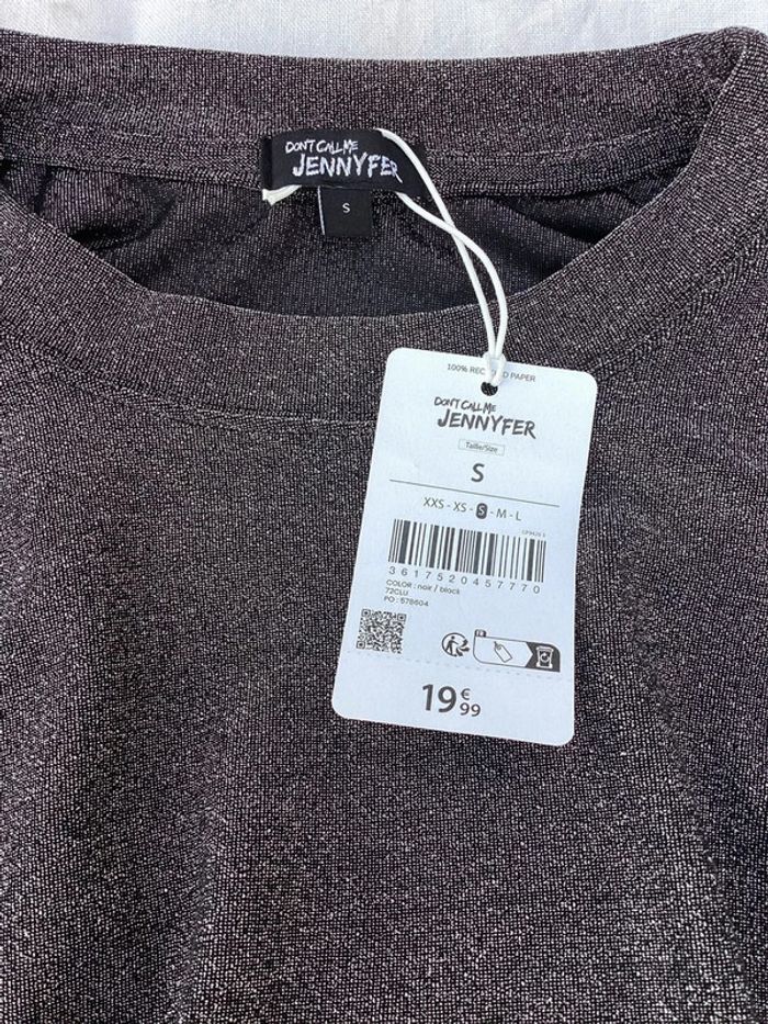 Robe grise Jennyfer taille S - Neuve avec étiquette - photo numéro 6
