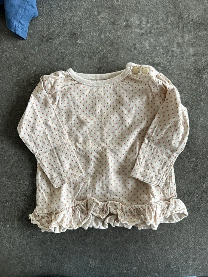 Lot de 5 tee-shirt manches longues 3 mois - photo numéro 5