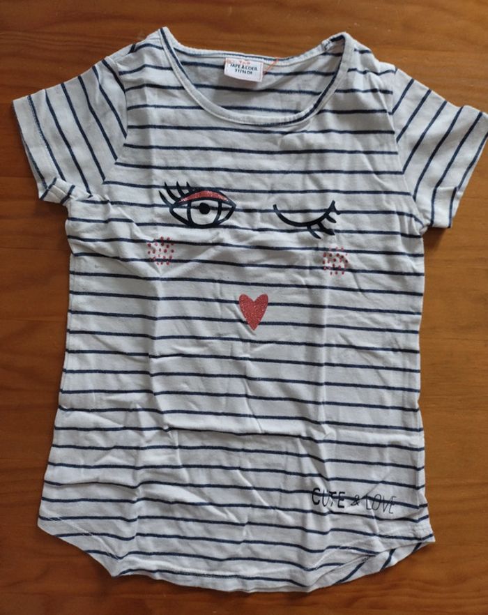 Tee shirt fille 3 ans Tape à l'oeil