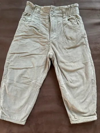 Pantalon en velours côtelé
