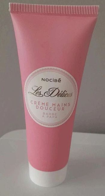 Crème pour les mains nocibe barbe à papa neuf avec opercule 75 ml