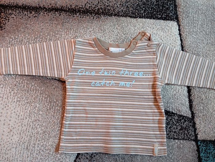 Lot de 5 tee-shirts manches longues 6 mois - photo numéro 6