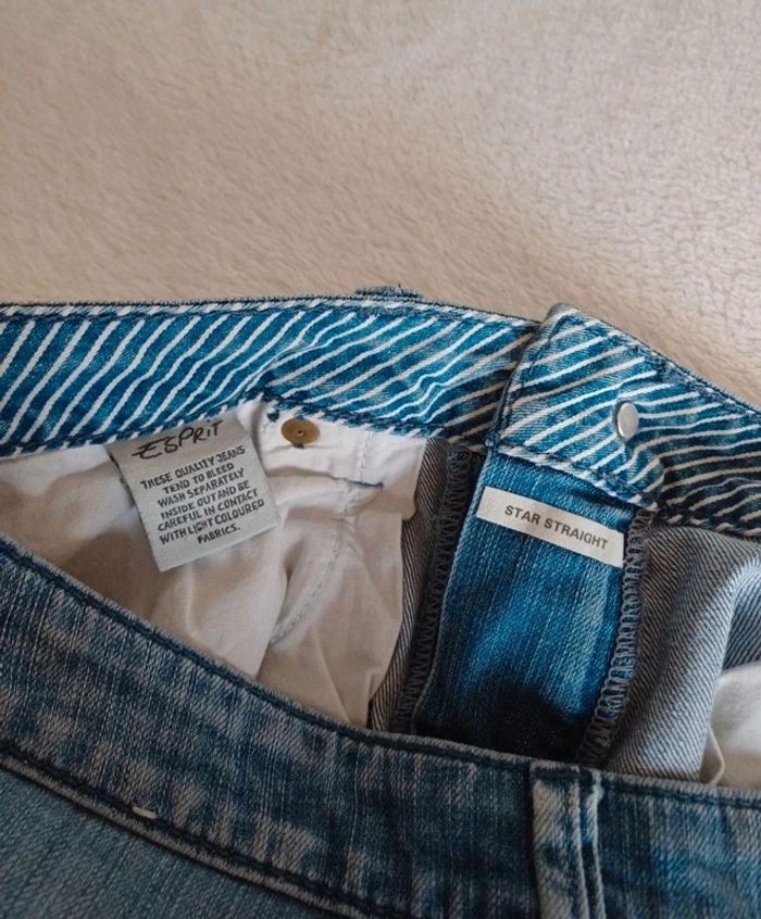 Short en jean bleu taille 40 Esprit - photo numéro 3