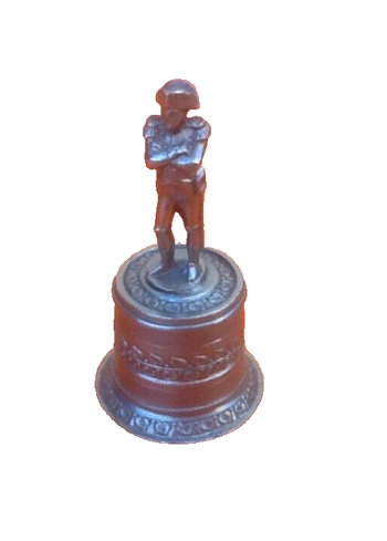 Ancien éteignoir à bougie  Bronze argenté Napoléon Bonaparte