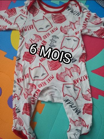 Pyjama Batman 6 mois