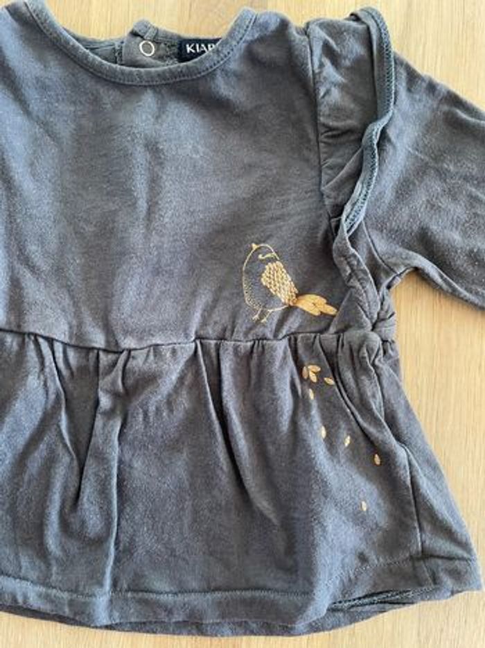T-shirt fille Kiabi 9 mois - photo numéro 2