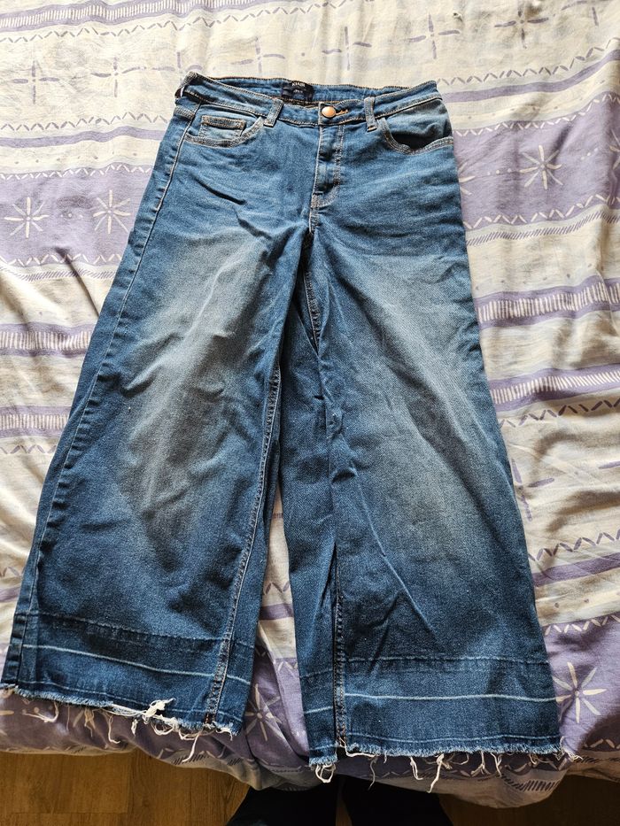 Pantacourt évasé kiabi