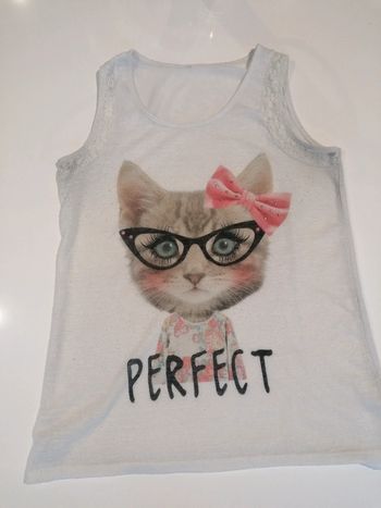 Débardeur chat 🐱 TU