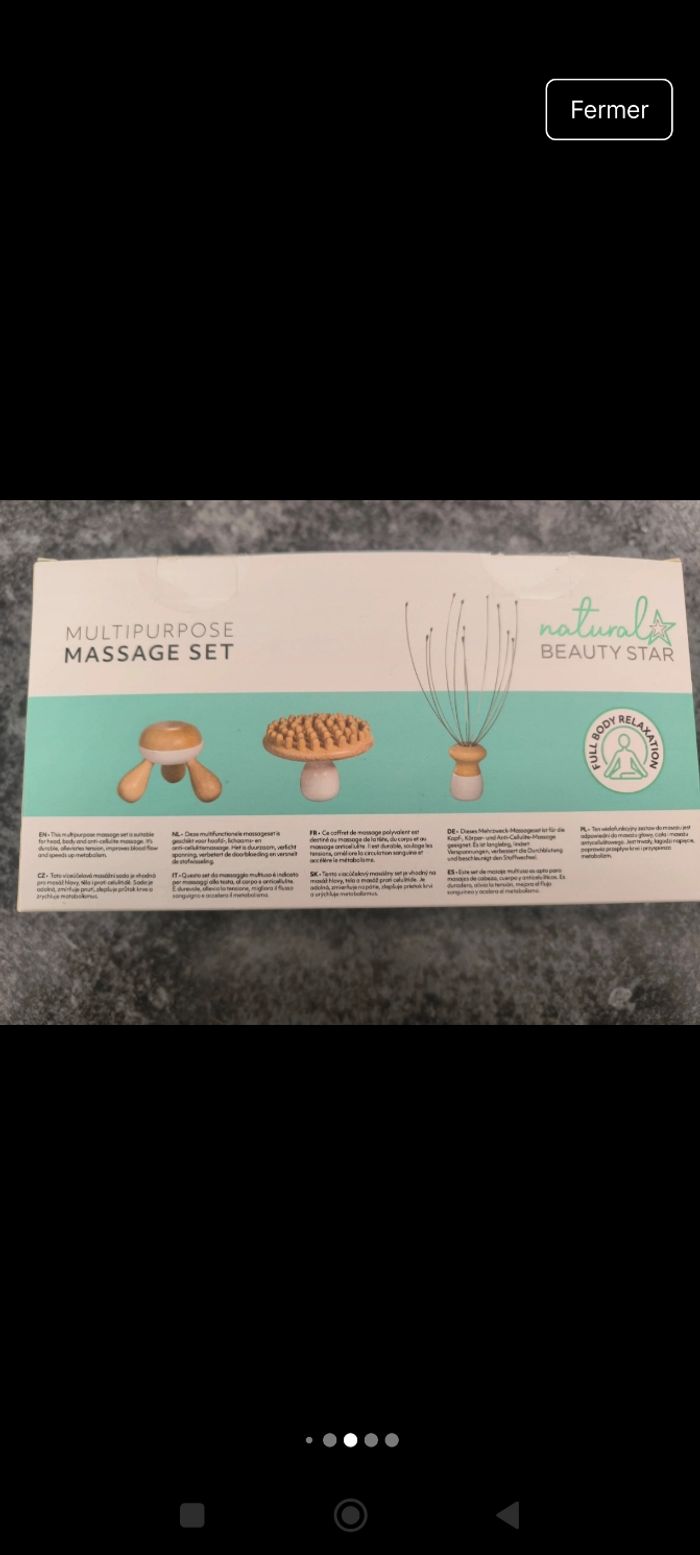 Kit de massage - photo numéro 2