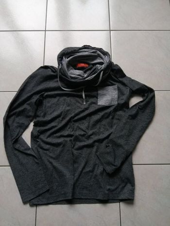 tee shirt manches longues gris Jules S