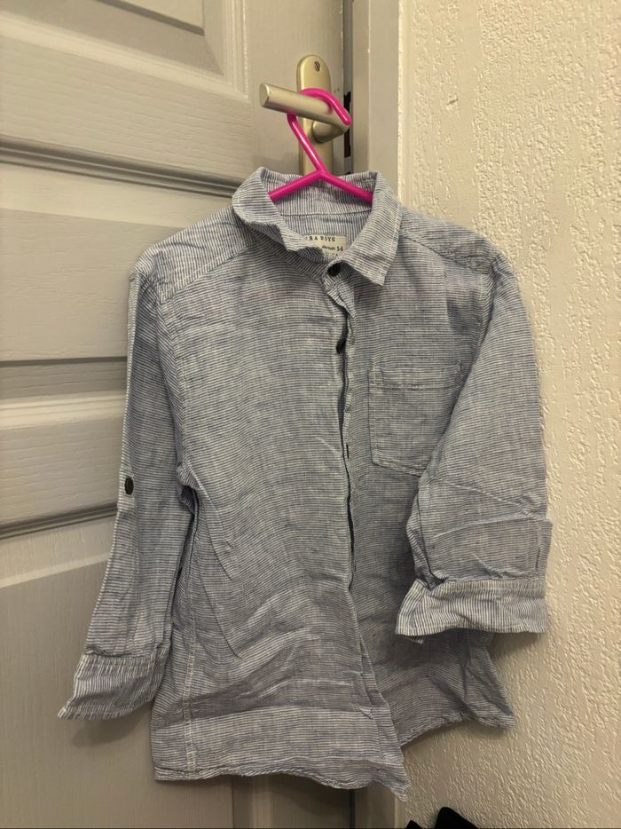 Chemise en lin Zara 5/6 ans